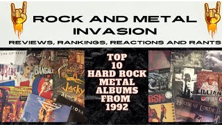 Top 10 Hard Rock Metal Albums From 1992