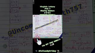 #pick3 #virginialottery #thinkandgrowrich #taxfree #WinningNumbers #Daytime #FollowUpFriday 122322