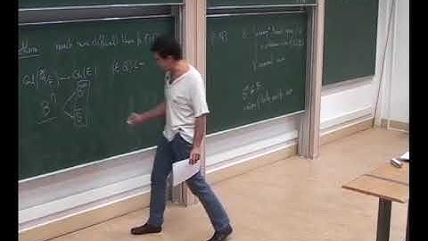 Prof. Christophe Breuil | On the p-adic Langlands programme for GL2(F) I: Construction of... of...