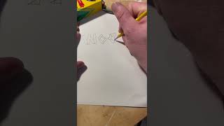 Learn how to make wooden lettering. #fyp #learnonshorts  #lettering  #blocklettering #blockletters