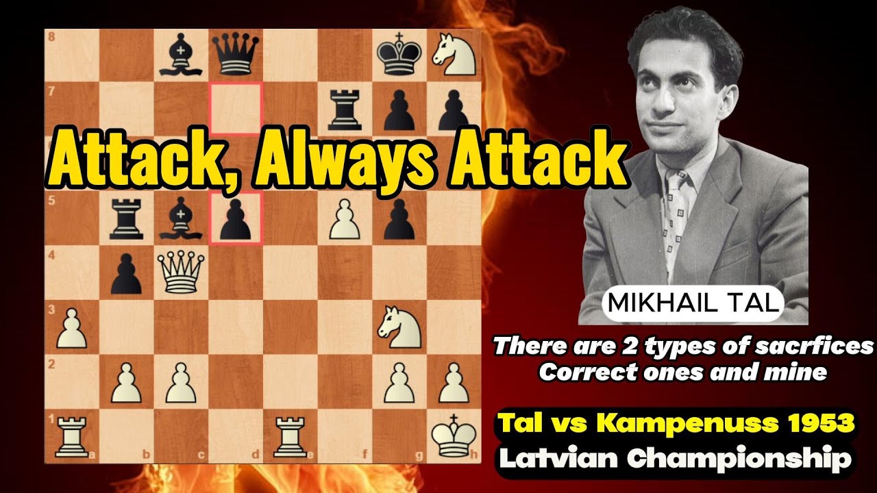 Boris Spassky vs Mikhail Tal, 1973 #chess #chessgame 