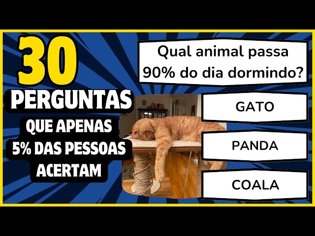 12 Perguntas e Respostas sobre os Animais (Nível Fácil) - Quiz Mundo Animal  –Quiz Responda Rápido #6 