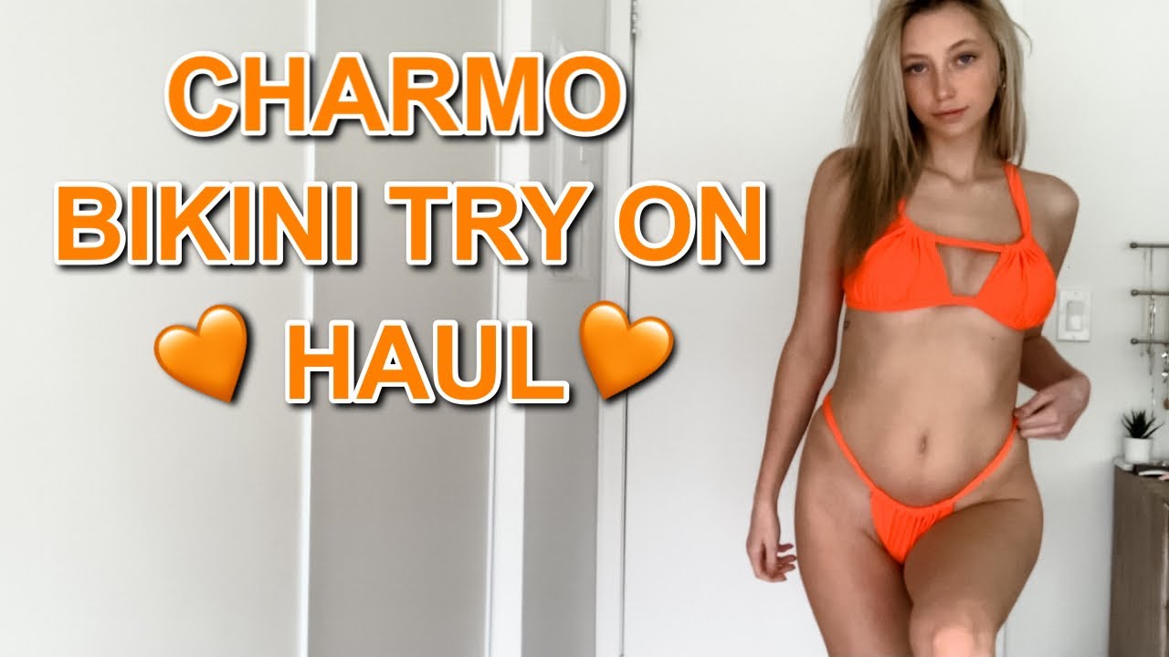 CHARMO BIKINI TRY ON HAUL  FIRST IMPRESSIONS + REVIEW! 