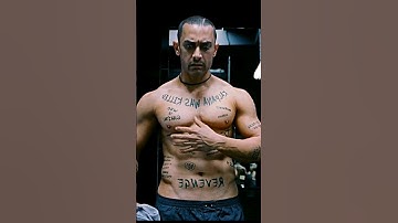 GHAJINI 💪🔥🏋| Amir Khan | #amirkhan #ghajini #movie #edit #whatsappstatus #hero #acting #top #shorts