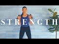 Weight training for beginners  seniors  20 minute workout to build strength