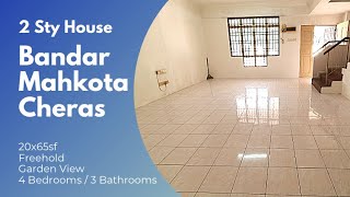 2 Sty House at Bandar Mahkota Cheras (Garden View) Freehold 2 Sty House at Bandar Mahkota Cheras (Garden View) Freehold