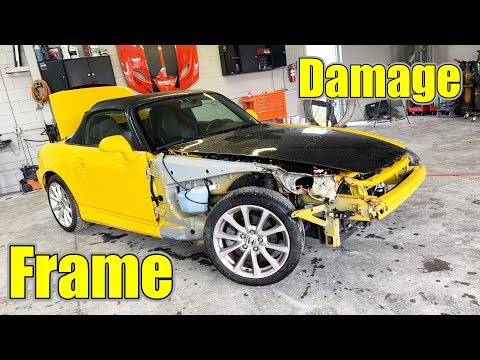 Rebuilding a Honda S2000 With Frame Damage