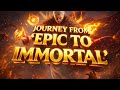 New Season Journey from Epic to Immortal #mlbblivestream #mlbbanimation #mlbb #gaming #gyangaming