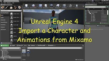 UE4 - Import a Character and Animations from Mixamo