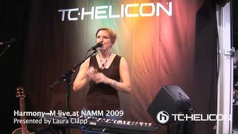 Laura Clapp and Harmony-M live at NAMM 2009