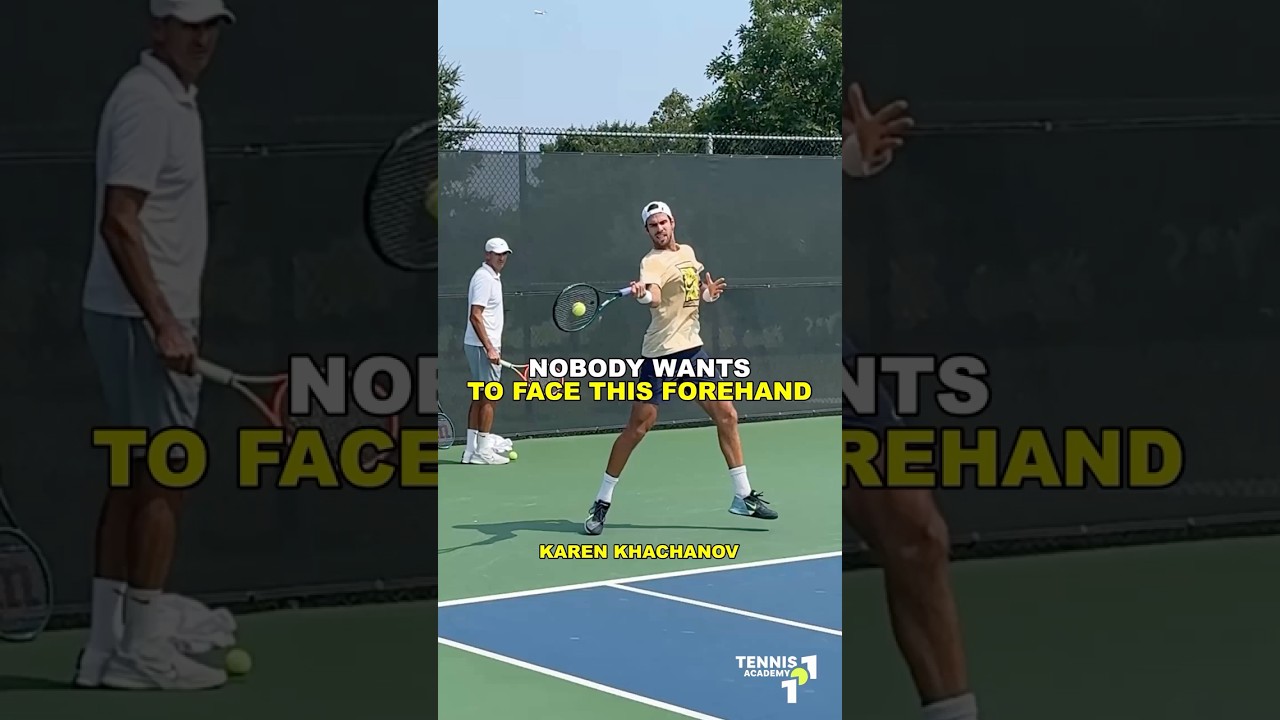 NOBODY WANTS TO FACE THIS FOREHAND #shorts