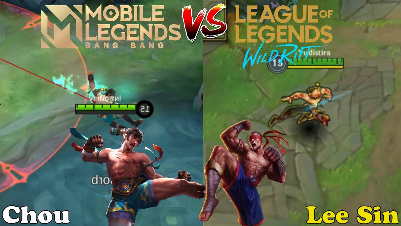 MOBILE LEGENDS HEROES VS LEAGUE OF LEGENDS CHAMPIONS COMPARISON 