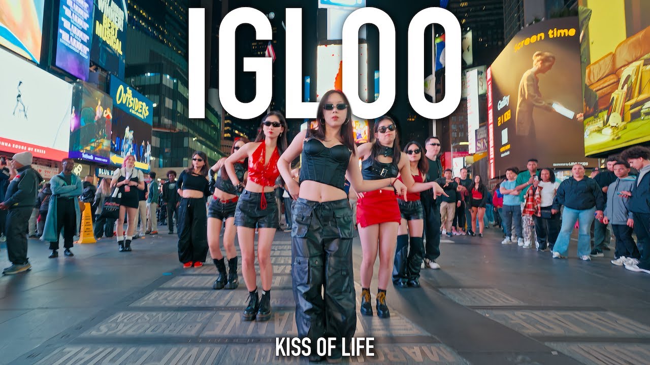 [KPOP IN PUBLIC TIMES SQUARE] KISSOFLIFE (키스 오브 라이프) - IGLOO| DANCE COVER BY WEONE STUDENTS