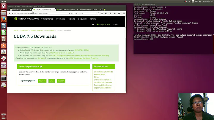 HTS Dev Diary: Nvidia Cuda 7.5 Install Ubuntu 14.04