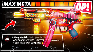 NEW MODERN WARFARE MP5 META WARZONE SEASON 4... FASTEST KILLING 😍 MW MP5 BEST CLASS SETUP LOADOUT