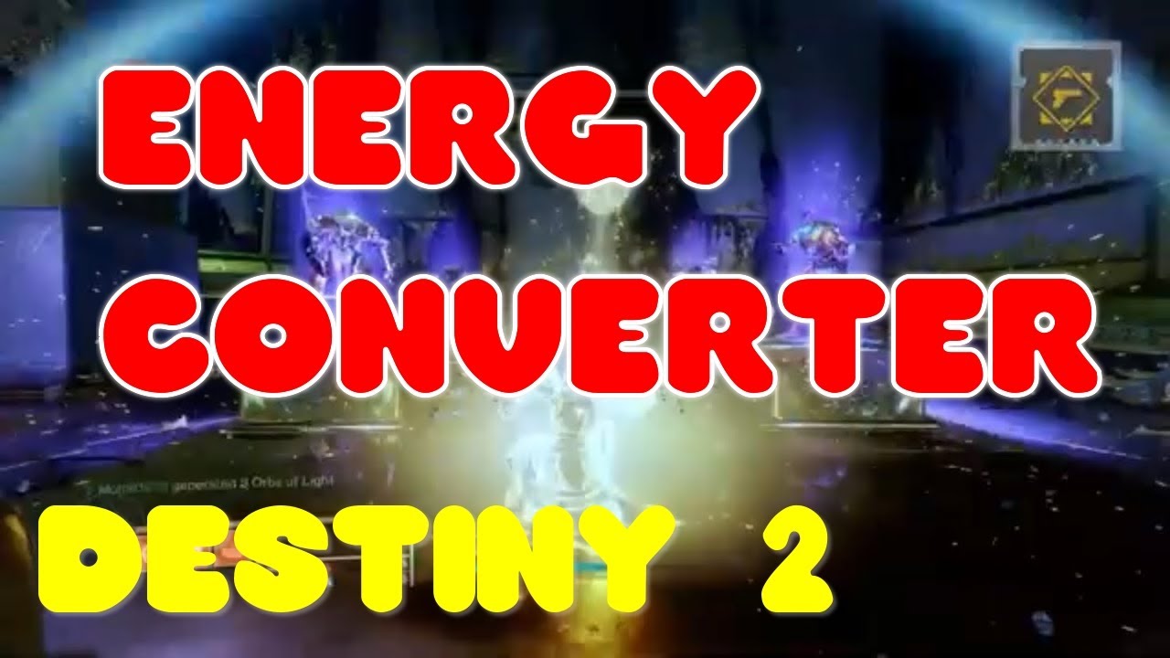 ENERGY CONVERTER [PL] I Destiny 2 I PS4 I Morbit1978 YouTube