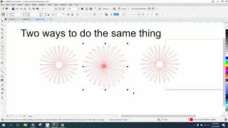 Corel Draw Tips & Tricks Two ways to do the same thing