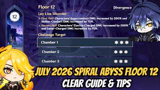 July 2026 Spiral Abyss Floor 12 Clear Guide Genshin Impact