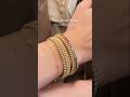 One Bracelet Fits All 💖 Arabic Gold Jewellery Design #gold #bracelet #jewellery #tiktok #fashion