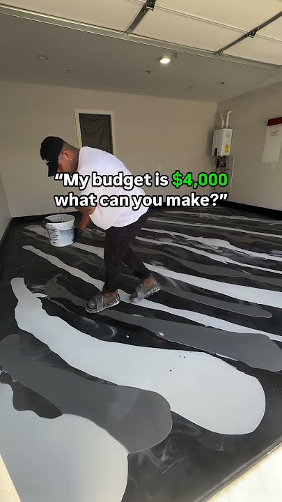 $4,000 Metallic Epoxy Floor: Full Install