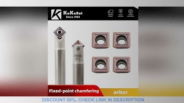Kakarot 45 Degree Fixed Point Chamfering Machine Tool White Holder CNC Lathe Cutter Suitable For SPM