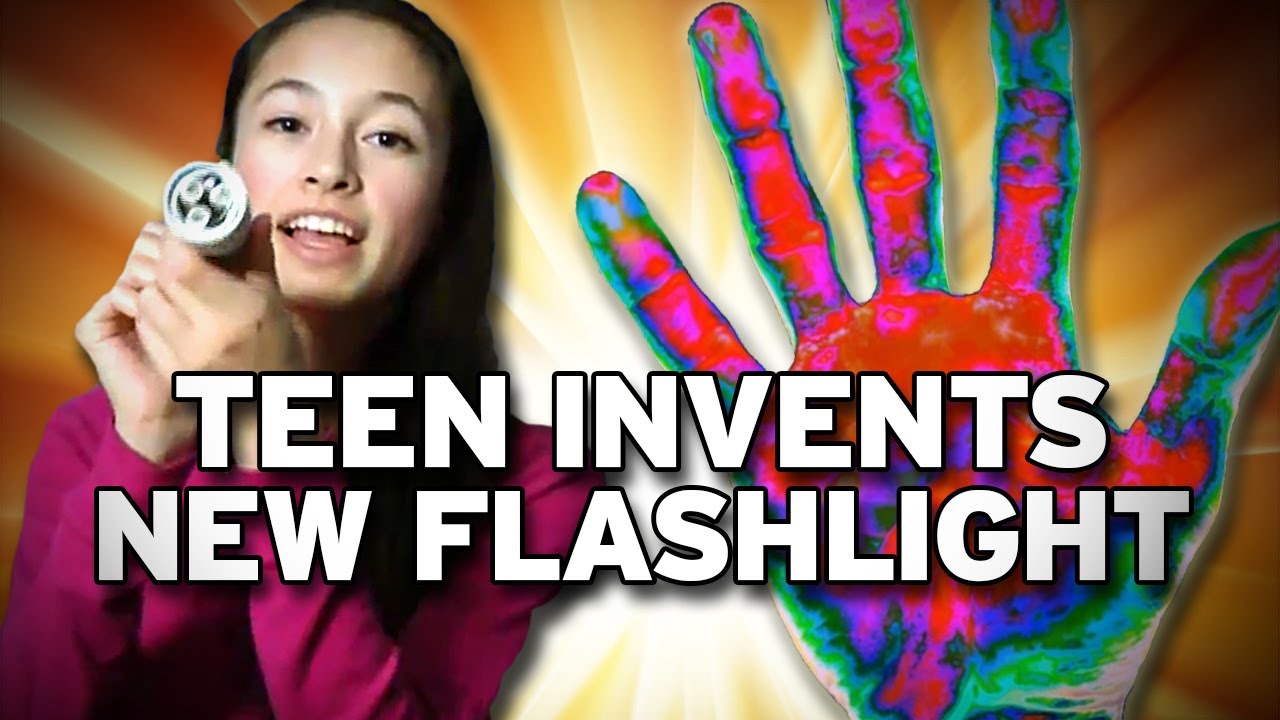 Teen Invents Flashlight Powered By Body Heat!