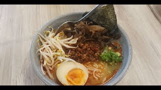 Review menu terbaru Gokana, Tantan ramen (Harga Rp50.700 termasuk pajak)