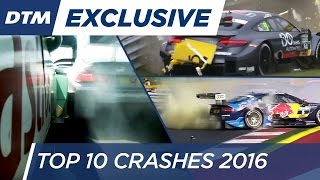 Top 10 Crashes \& Fails - DTM 2016
