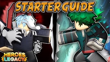 [CODE] EVERYTHING YOU NEED TO KNOW! STARTERS GUIDE | Heroes Legacy