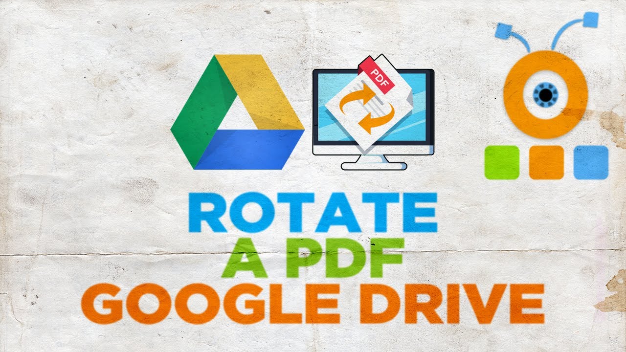 google drive rotate pdf pages