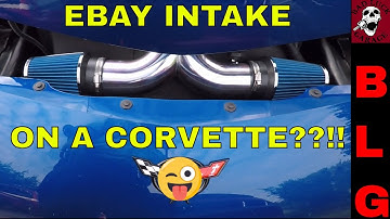 EBAY COLD AIR INTAKE INSTALL ON C5 CORVETTE