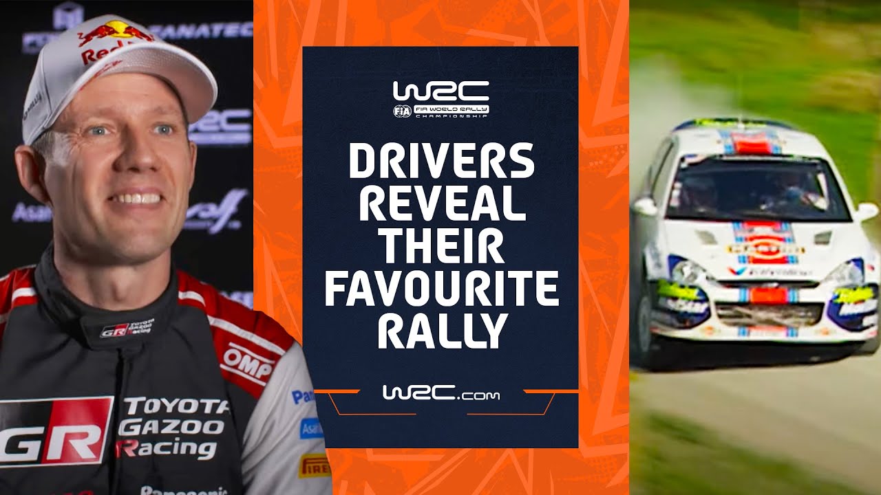WRC Drivers Reveal Their Favourite Rally