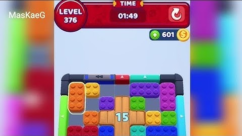 Color Block Jam Level 376 Solution Walkthrough