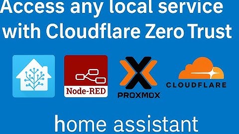 Securely Access Your Home Server with Cloudflare Zero Trust (Proxmox, Home Assistant, Node-RED)