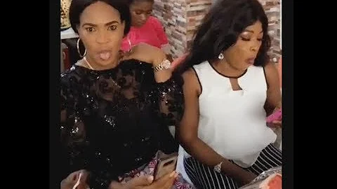 Faithia Williams,Dayo Amusa, Ronke Odusanya, Dancing & Enjoying Thereself At Owabe