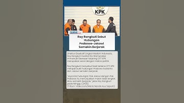 Eks Wamenaker Noel Kena OTT KPK, Ray Rangkuti Sebut Hubungan Prabowo dan Jokowi Makin Berjarak