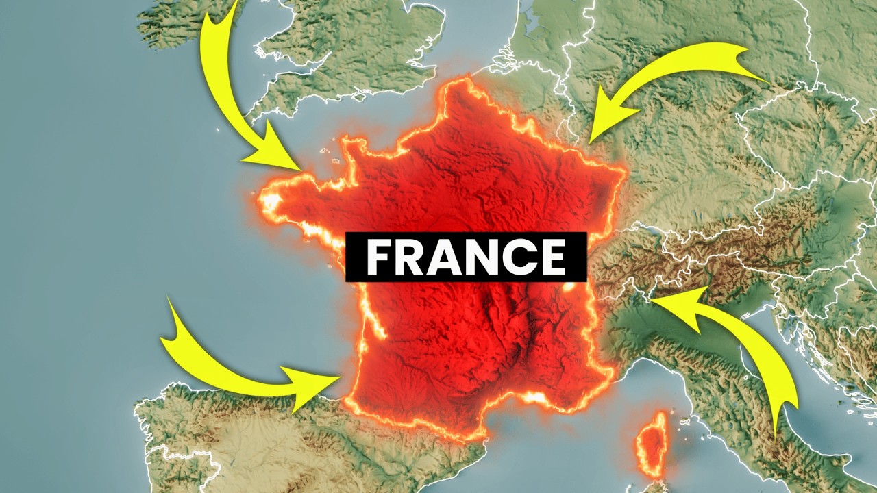 Pourquoi la France a une géographie presque parfaite ?