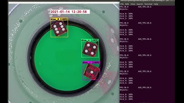 dice faces recognition