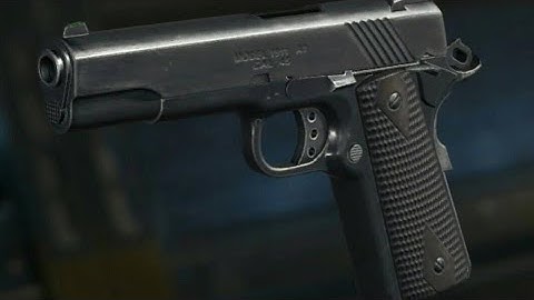 BO3 zombies 1911 trigger finger