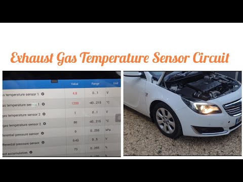 P2033-05 Vauxhall Insignia 2.0 Cdti Exhaust Gas Temperature Sensor Circuit High. Diagnostic & Repair