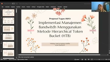 Mengimplementasikan Manajemen Bandwidth Menggunakan Metode Hierarchical Token Bucket (HTB)