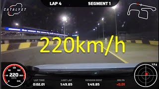 i30N 1m49s - PB at SMSP Track Night - 22nd August 2023