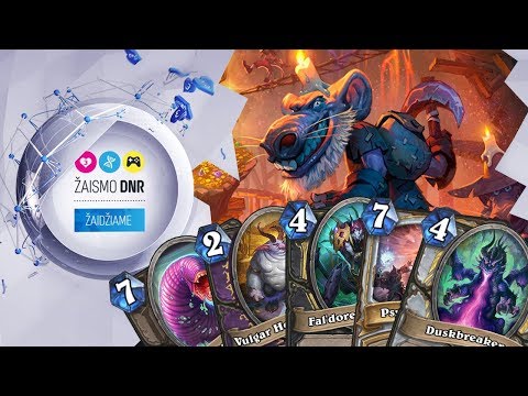 Video: „Hearthstone“: „Raganmedžio Gidas“- Geriausi Naujojo Meta Deniukai