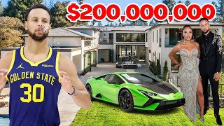Stephen Curry Lifestyle 2024 With Ayesha, Net Worth, Children, Age, Cars, House And NBA Career