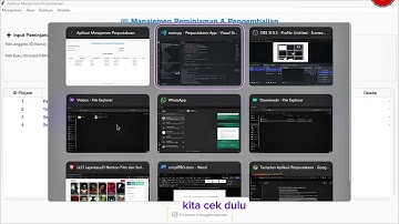 Demo Aplikasi Manajemen Perpustakaan_Tugas MataKuliah PBO II dari kelompok 8