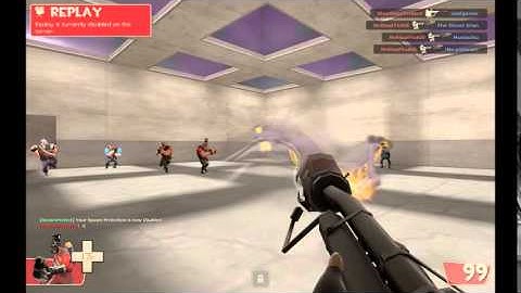 Team Fortress 2 - Crashing a server !!!