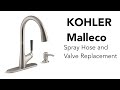 Kohler Malleco Pull-Down Kitchen Sink Faucet Repair