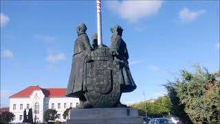 Памятник Геллерту и Иштвану I  Центральная площадь