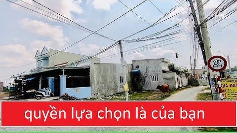 GIỚI THIỆU CĂN NHÀ CẤP 4 - MỸ HẠNH BẮC - ĐỨC HÒA - LONG AN
