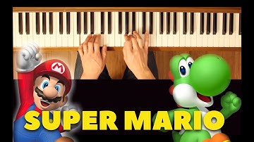 The Lost Levels Ending (Super Mario Bros.) [Easy-Intermediate Piano Tutorial]